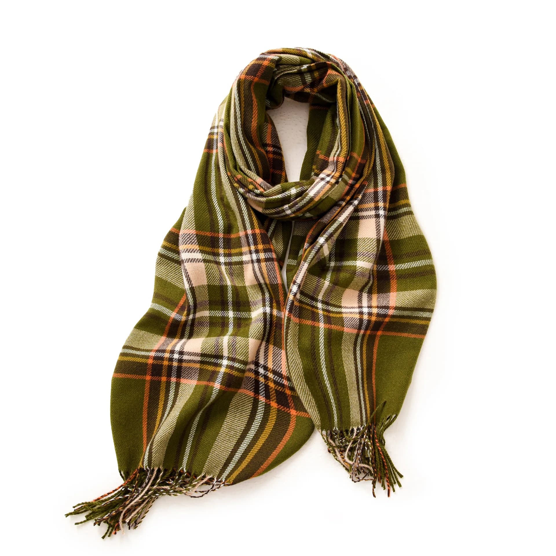 Écharpe homme - écharpe douceur, plaid enchanté, franges d'automne