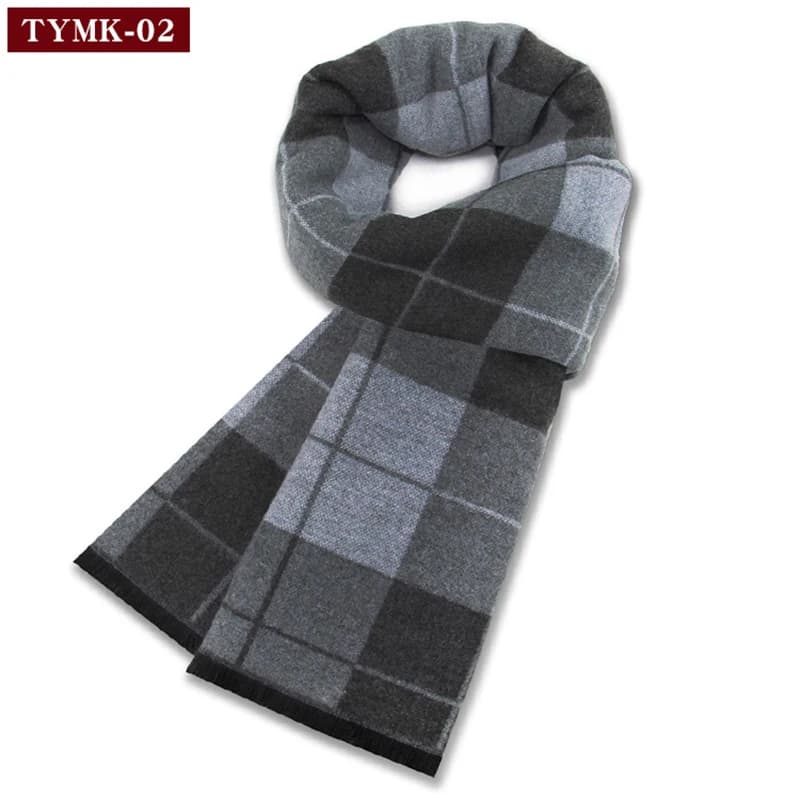 écharpe homme tricot