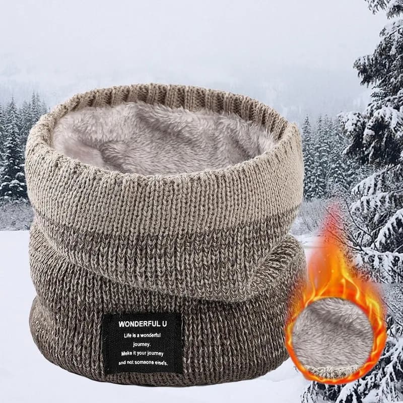 Écharpe homme - douceur hivernale