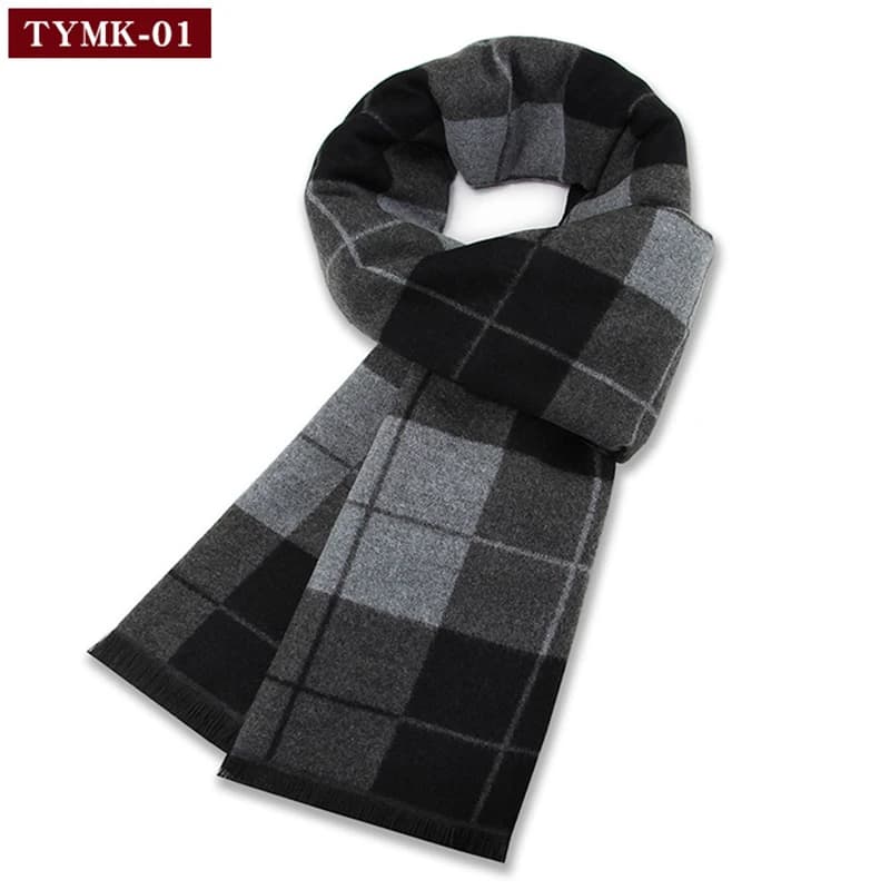 Écharpe homme - écharpe plaid élégante