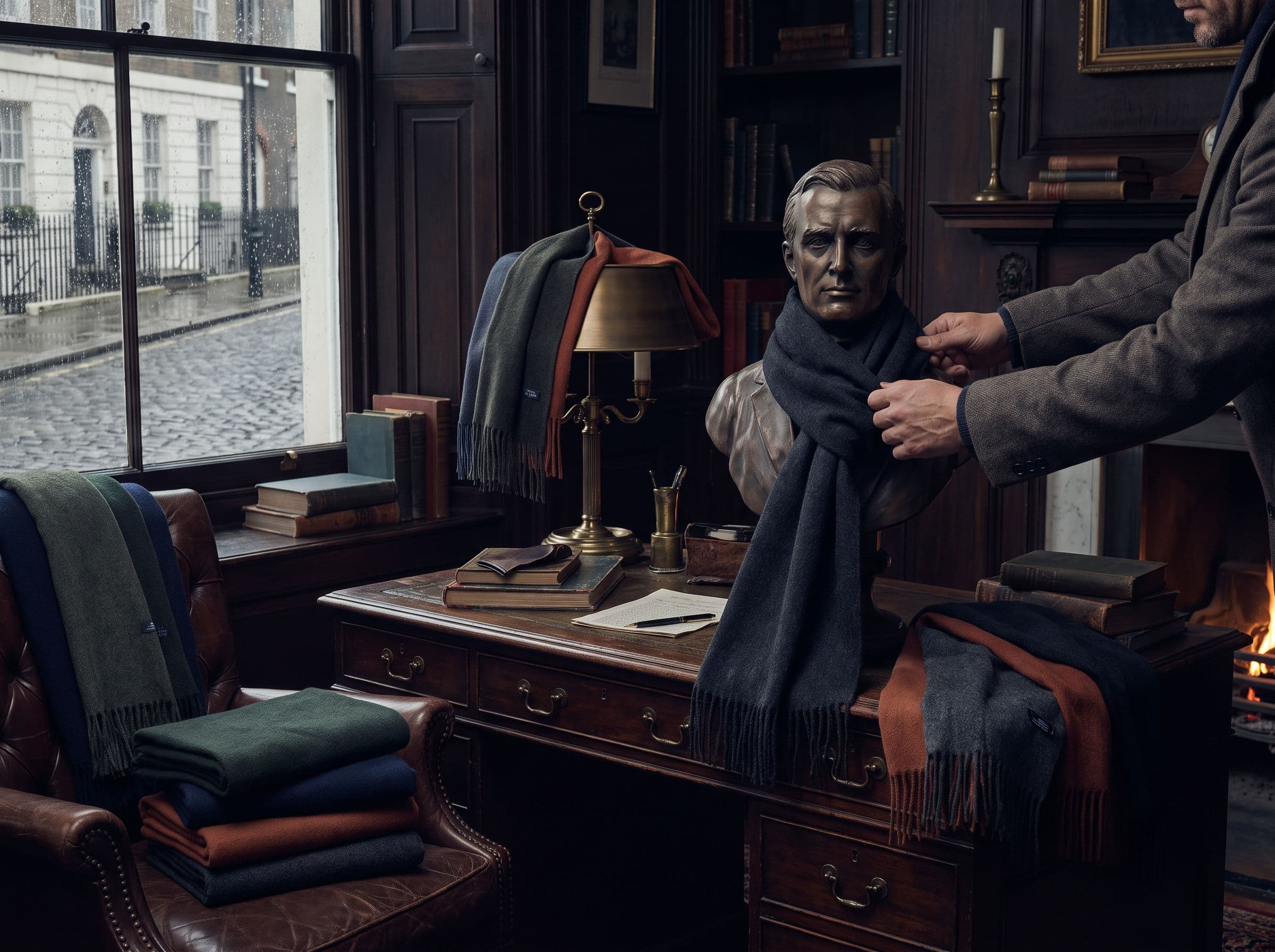 Comment nouer une echarpe foulard homme pour un look chic